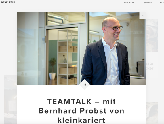 Bernhard Probst kleinkariert im Teamtalk mit Dunckelfeld